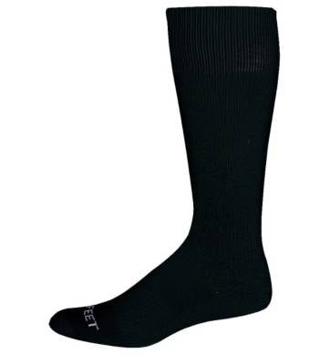 New Pro Feet MVP Multi-Sport Tube Sock Black Size Medium