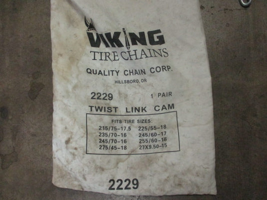 Used Viking Tire Chains Set of 2