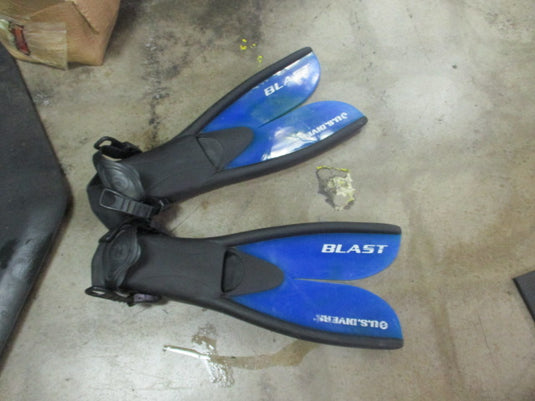 Used US Divers Blast Fins Size 10-13