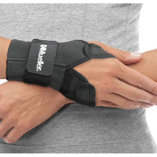 New Mueller Wrist Brace with Splint OSFM - Black