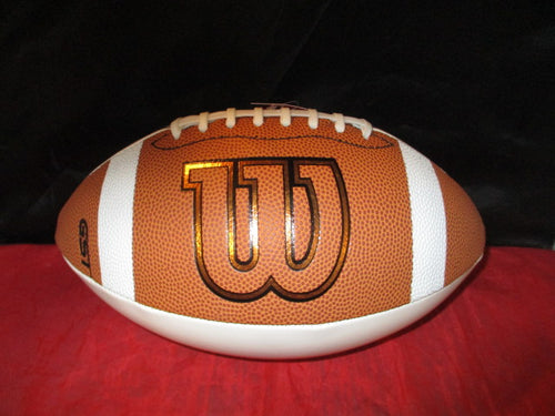 New Wilson GST Autograph Composite Football