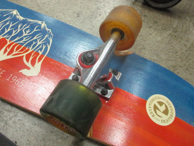 Load image into Gallery viewer, Used Kryptonics 30&quot; Skateboard (Bearing Dont Spin Well)
