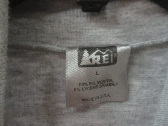 Used REI Youth Large Grey Long Sleeve Shirt