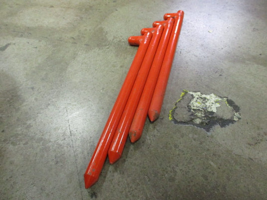 Used 12" Forged Head Stake - Set of 4