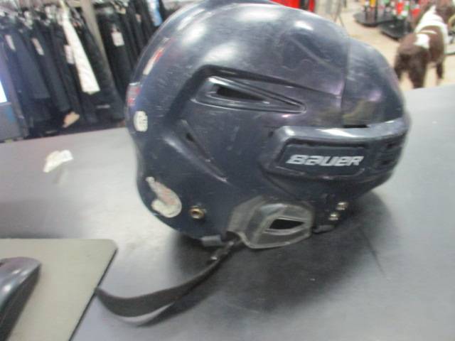 Load image into Gallery viewer, Used Bauer Reakt Size Small Hockey Helmet Navy
