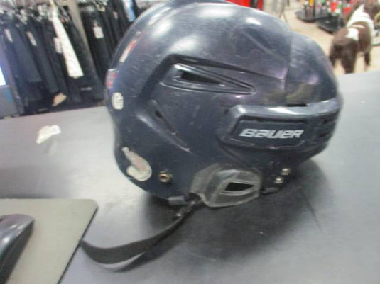 Used Bauer Reakt Size Small Hockey Helmet Navy