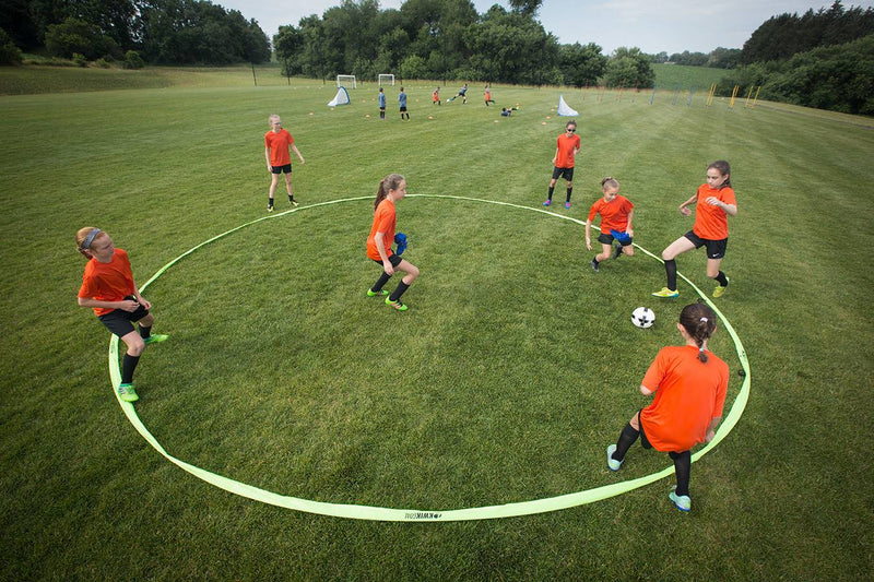 Load image into Gallery viewer, New Kwik Goal Rondo Ring 20ft Hi-Vis Green
