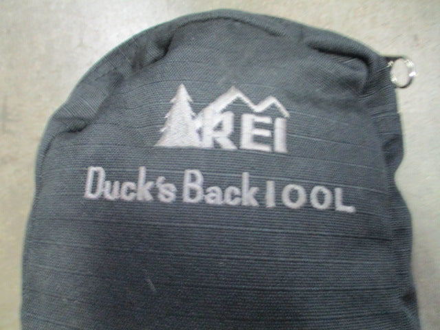 backpack rain cover rei Used REI Duck's Back 100 L Backpack Rain Cover – cssportinggoods