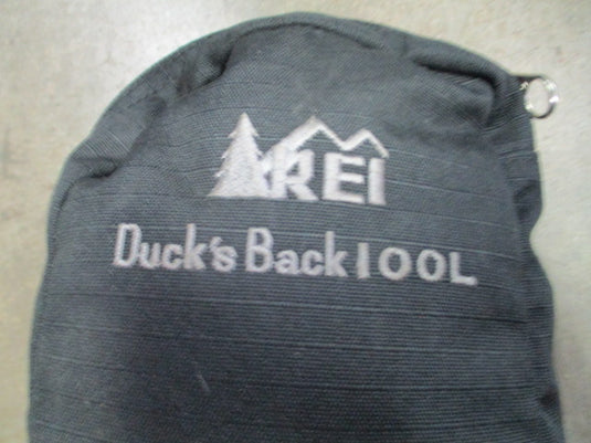 Used REI Duck's Back 100 L Backpack Rain Cover