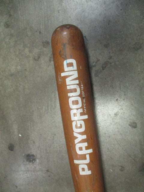 Used Vintage Playground Adirondack Pro Ring 28" Wood Softball Bat