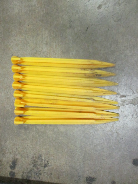 Used Coleman Tent 9" Stakes - Set of 8