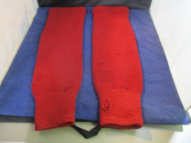 Load image into Gallery viewer, Used Red CCM Hockey Socks -holes
