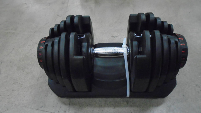 Load image into Gallery viewer, New Rising Gym 40 KG / 90 LB Adjustable Dumbbell Set QTY 2
