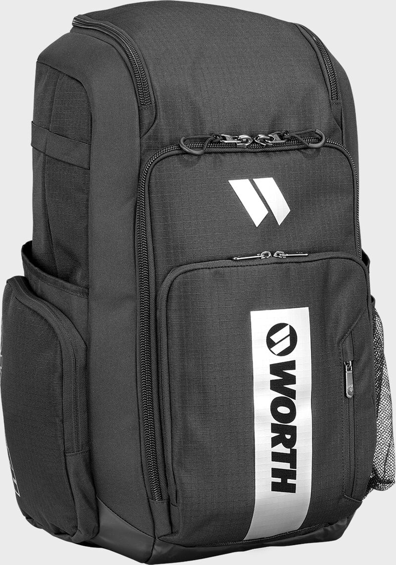 Load image into Gallery viewer, New Worth Pro Softball Backpack - Black
