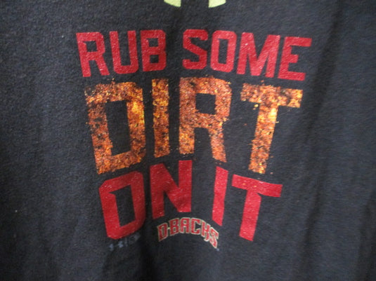 Under Armour " Rub Some Dirt On It" Arizona Diamondbacks Shirt Youth Size Large