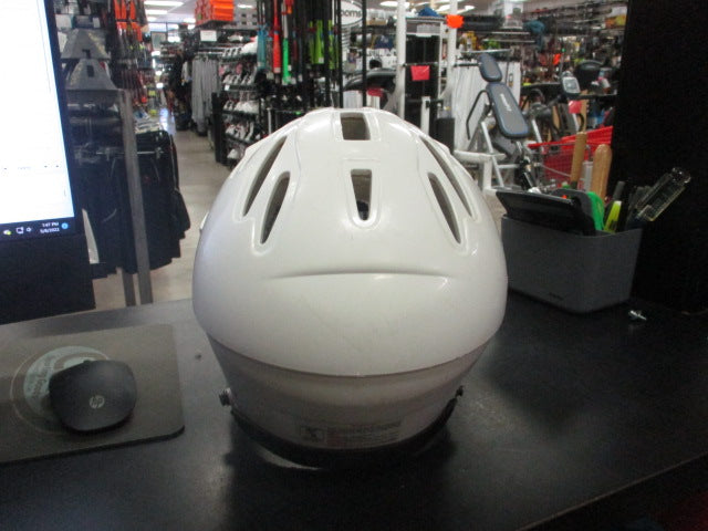 Load image into Gallery viewer, Used Stryke White Lacrosse Helmet XXS
