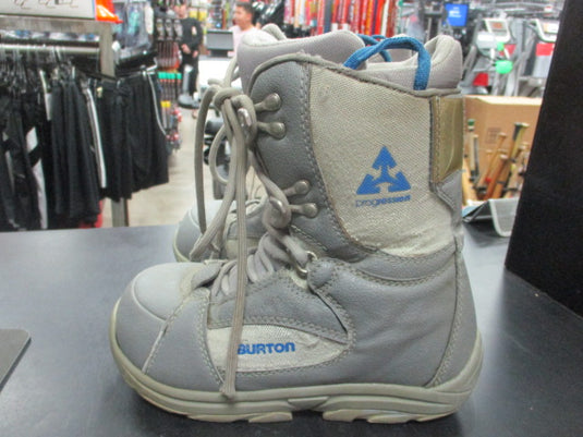 Used Burton Plogression Snowboard Boots Size 5