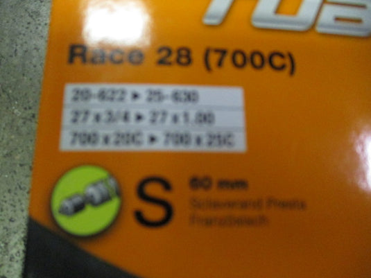 Conti Tube Race 28 (700c) Presta Valve Tube 27 x 1.00