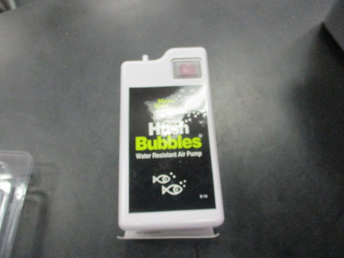 Used Hush Bubbles Water Resistant Air Pump