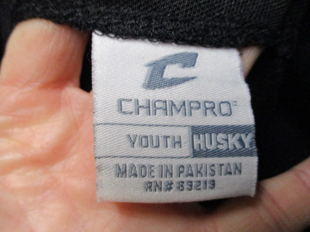 Load image into Gallery viewer, Used Champro Husky Black Football Pants w/ Pads
