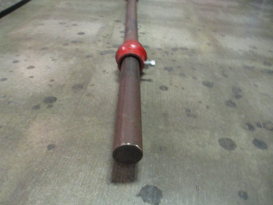 Used Vintage 64" Straight Bar w/ Collar 18.5lbs
