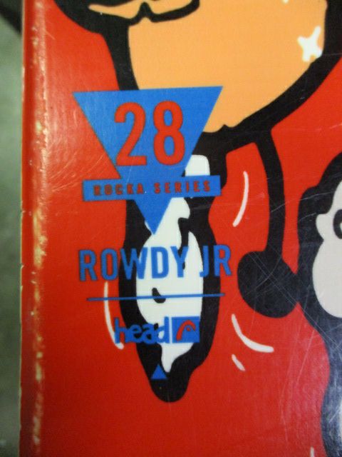 Used Head Rowdy Jr 120 cm Snowboard w/ Burton Mission Smalls Bindings