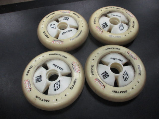 Used Matter Juice F2110 Skate Wheels - Set of 4