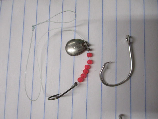 fish lure wedding rings Used Mack's Lure Wedding Rings and 3 Hooks – cssportinggoods