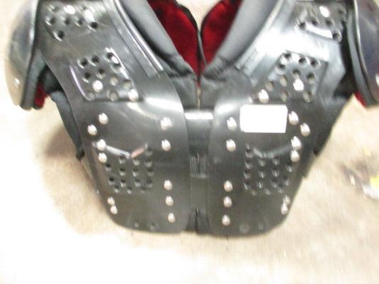 Used Schutt Lineman Football Shoulder Pads Youth Large