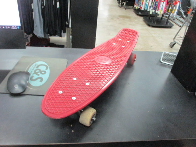 Load image into Gallery viewer, Used Retrospec 22.5&quot; Red Penny Board
