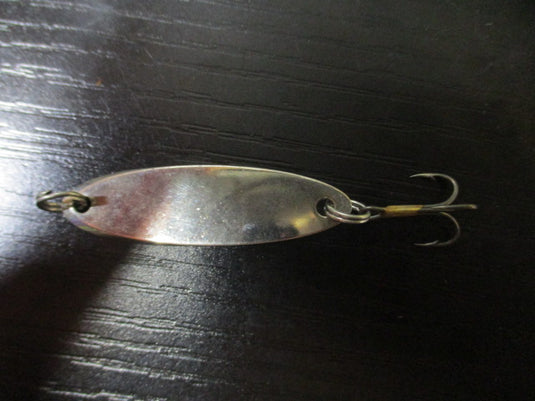 Used Acme Kastmaster Spoon - 1/2 oz. - Chrome Fluorescent Orange Stripe