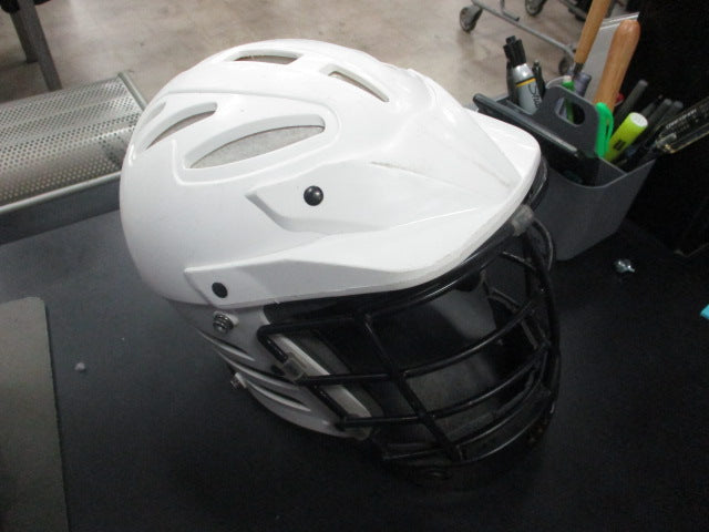 Load image into Gallery viewer, Used Stryke White Lacrosse Helmet XXS
