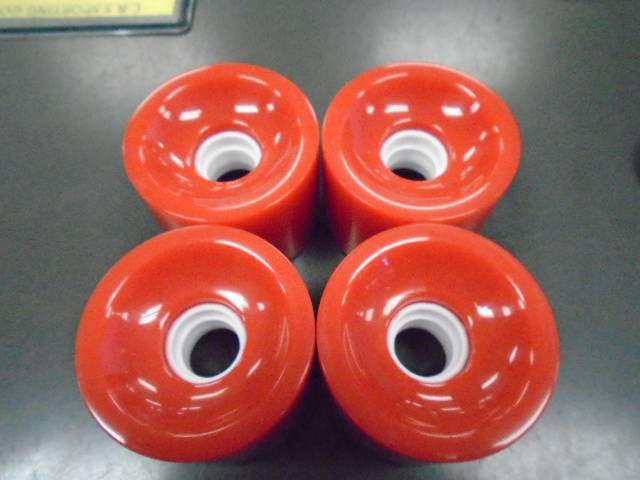 Load image into Gallery viewer, New Red SKATEBOARD WHEELS Set of 4
