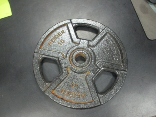 Used Weider 10lb Standard Weight Plate