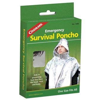 New Coghlans Emergency Survival Poncho