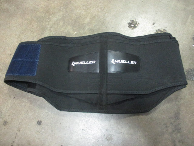 Load image into Gallery viewer, Used Mueller Back Brace with Adjustable Lumbar Size Regular One Size Fits Most
