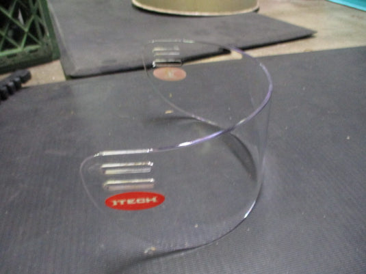 Used Itech Clear Hockey Visor