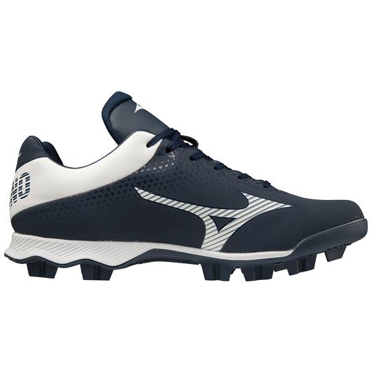 Load image into Gallery viewer, New Mizuno Wave LightRevo Baseball Cleats Navy Men&#39;s Size 13
