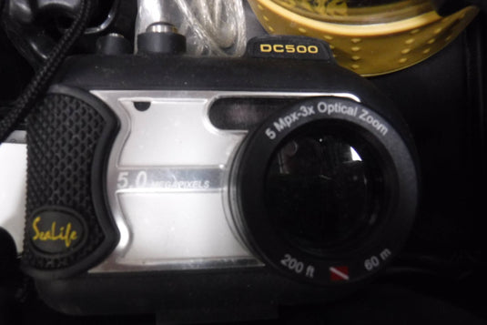 Used Reefmaster Sealife dc500 Camera With Flash And Case (Camera Not Included)