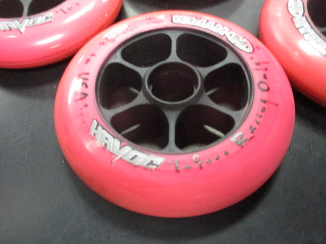 Load image into Gallery viewer, Used Havoc Hyper 110mm Indoor Skate Wheels - Set of 8
