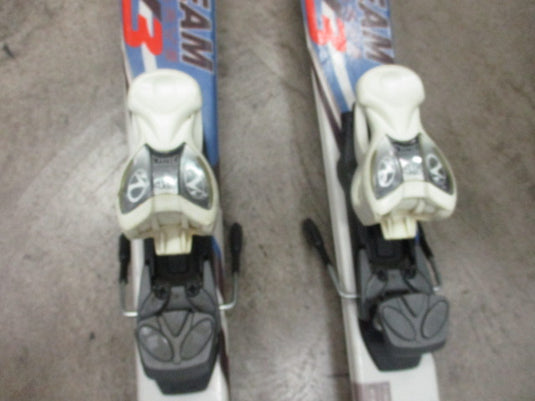 Used Axis Team Carve V3 Downhill Skis 110cm With Marker 4.5 Bindings
