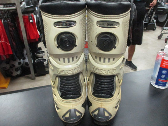 Used AXO Aragon Motorcycle Boots Size 10.5