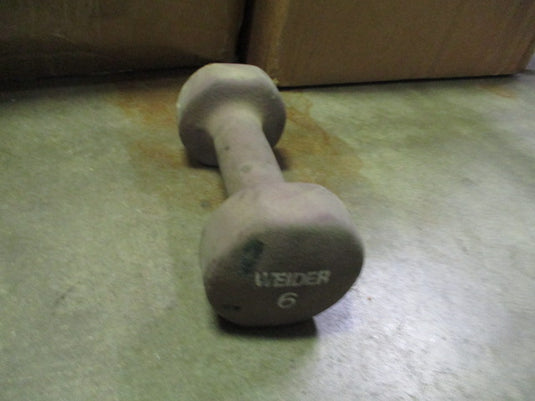 Used Weider 6lb Neoprene Dumbbell