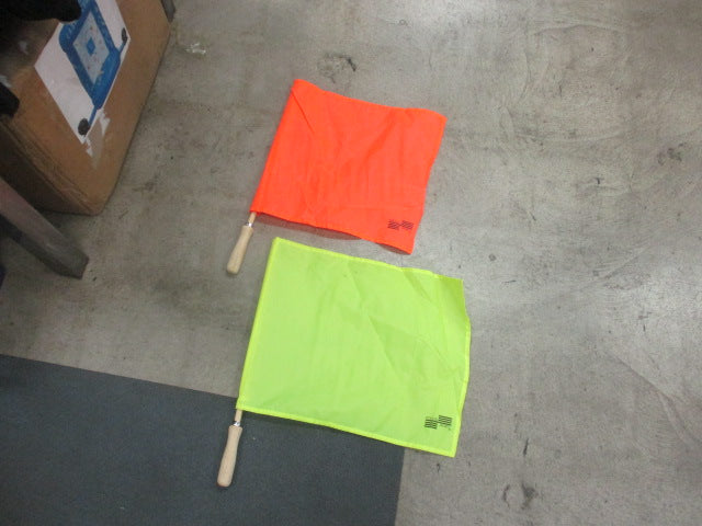 Load image into Gallery viewer, Used Official Sports Soccer Linemen Flag - Set of 2
