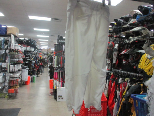 Nike White Mens Adult Small Baseball Pants with Black Pinstripes