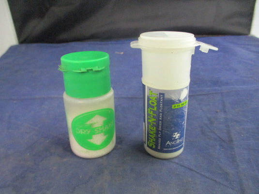 Used Dry Shake & Shake-N-Float Powder Floatant