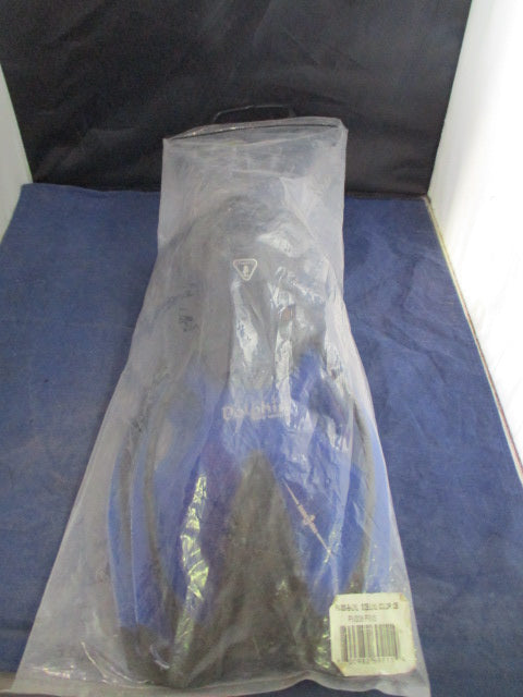 Load image into Gallery viewer, Used Scuba Max Sea Dolphin Fins w/ Snorkel Junior Size XL
