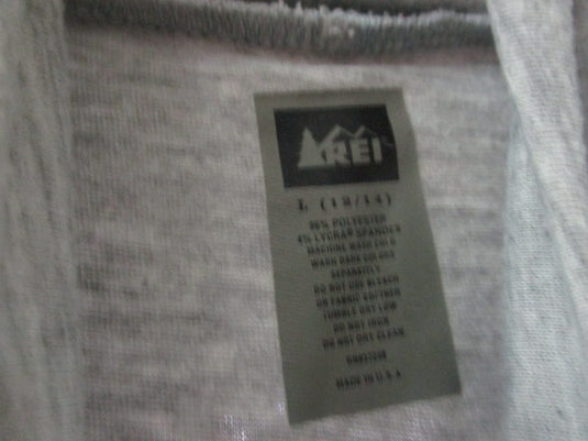 Used RIE Youth Large Grey Long Sleeve Shirt