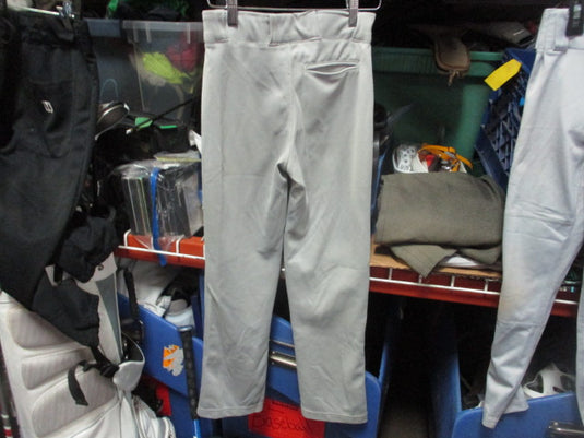 Used Champro Open Bottom Baseball Pants Grey Youth Medium