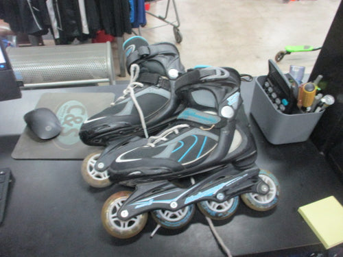 Used Bladerunner Pro 80 Inline Skates Size 8 (Damaged Wheel)